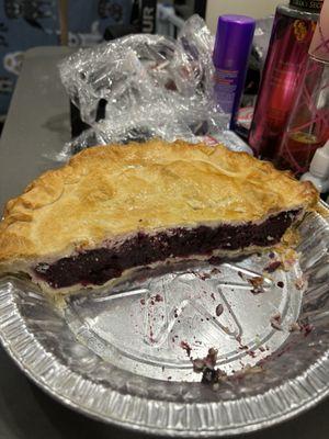 Blueberry pie