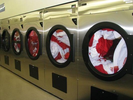 Huge 125 pound capacity dryers