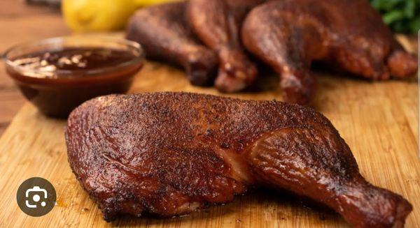 Smoked Chicken Quarters