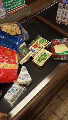 Is 9 kinds of cheese normal?