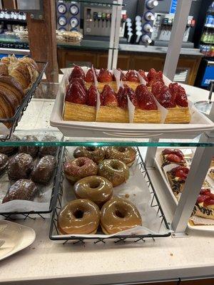 So many pastry options for breakfast