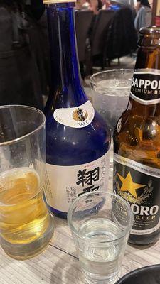 Sake and beer