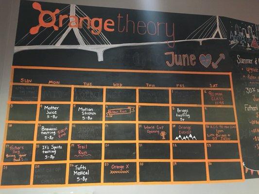 June calendar