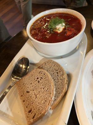 Soup of the day: Borscht