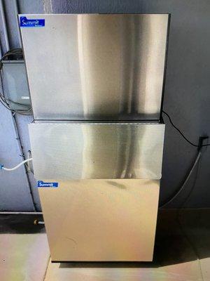 Ice machine that was installed