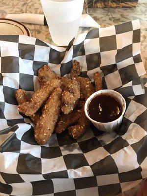 Duck nugget appetizer. Really good!