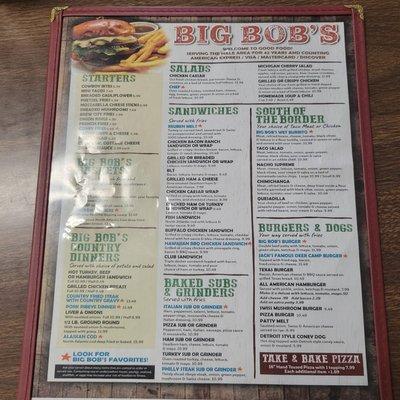 Big Bob's Restaurant & Pizzeria