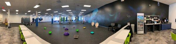 Entire play space panorama