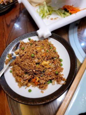 Duck fried rice. Alright. Could use more duck pieces.