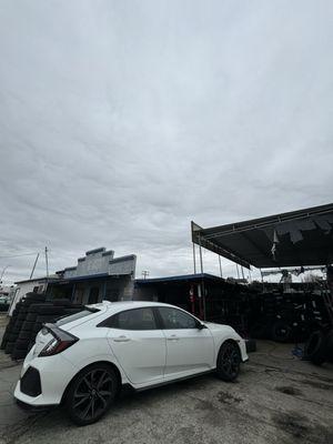 quality service even during a cloudy rainy day