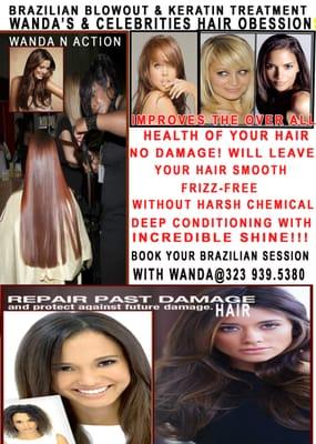 THE MOST INNOVATIVE EFFECTIVE PROFESSIONAL SMOOTHING TREATMENT THAT WILL IMPROVE THE OVER ALL HEALTH OF YOUR HAIR!!!!!