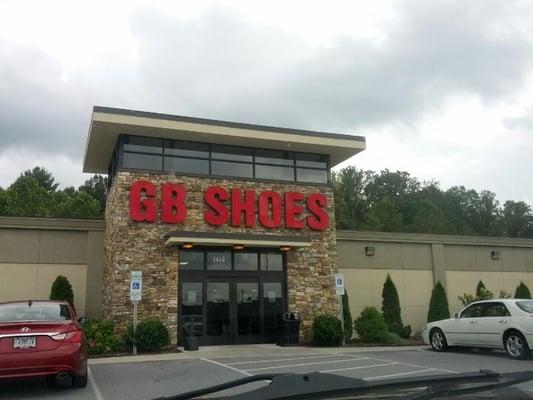 GB Shoe store at 5418 Asheville Hwy, Hendersonville, NC 28791