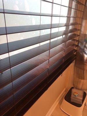 Blinds after detailed clean 'a'