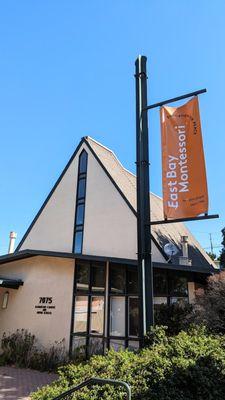 Main entrance of East Bay Montessori