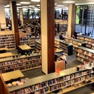 The main reading room of Central Library.