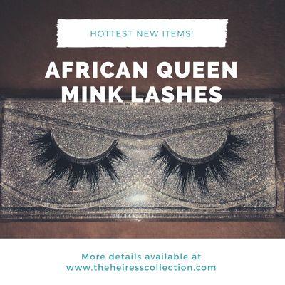 Purchase your African Queen lashes from the website