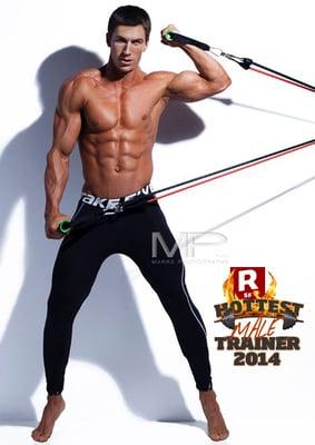 Blake was voted Hottest Male Trainer in San Francisco