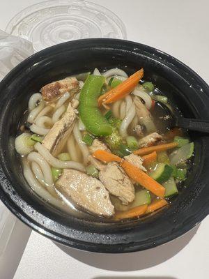 Grilled Chicken Udon - a little skimpy on the chicken