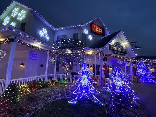 Blue Gate at Christmas