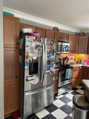 Before picture of kitchen remodel