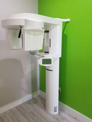 State-of-the-Art CBCT..3D scan. Better than standard X-Rays for implant placement!