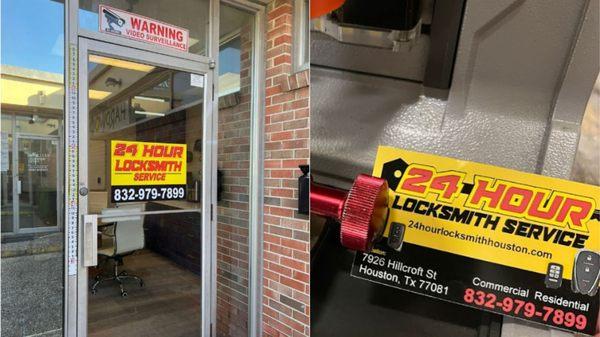 24 Hour Locksmith Service Houston