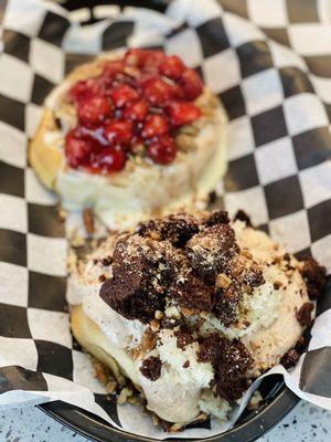 The all new German Chocolate Roll & Cherry Cheesecake Roll are a must try‼ delicious