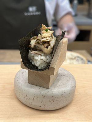 Mushroom sushi (pretty good)