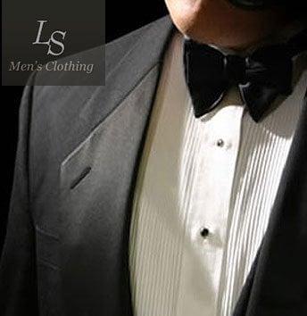 Custom Tuxedo by LS Mens Clothing. Formal occasions call for the very best. Quality craftsmanship and a perfect fit tuxedoby LS