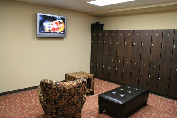 Locker rooms