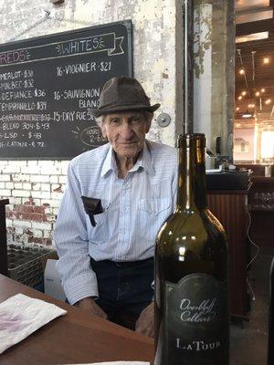 Jerry and my favorite wine. Have you tried the LaTour?