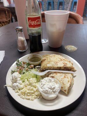 Quesadilla Plate