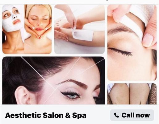 Eyebrows threading & eyebrows wax, facial service, waxing service.