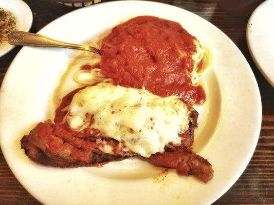 Eggplant parmigiana... yummy!