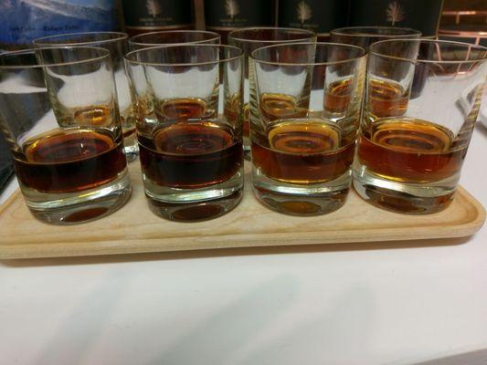 Maple syrup shots!