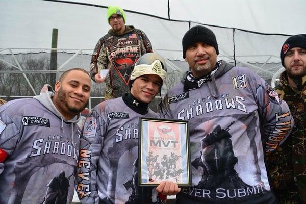 League of shadows wins the MVT at LongLive PaintballField South Korea versus North Korea paintball scenario