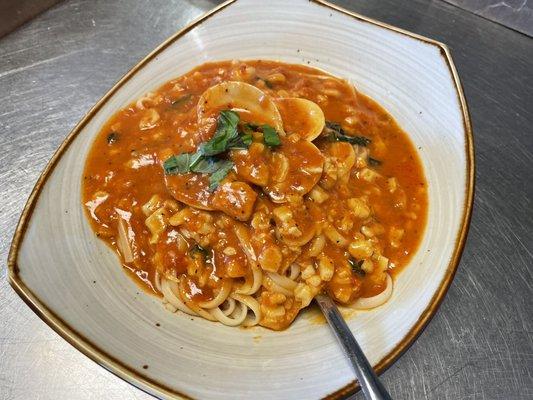 Linguini with Clam Sauce