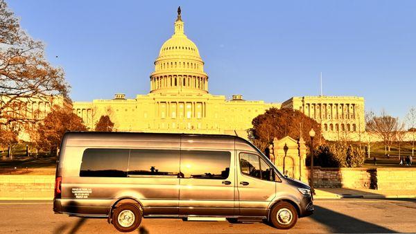 Our new Mercedes Benz Sprinter Bus.