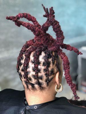 Loc Retwist and style