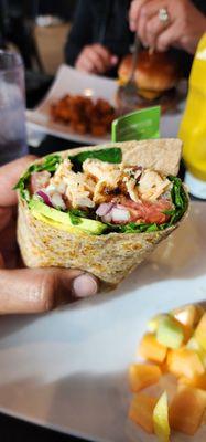 Salmon wrap