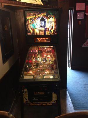 Ripley's Believe It or Not Pinball machine!