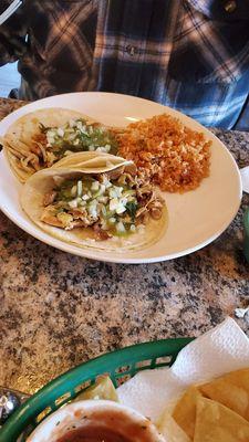 Chicken tacos