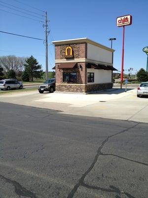 Scooters drive-thru coffee hut.