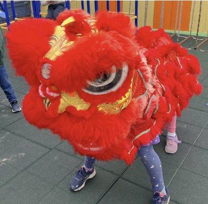 Lion dance