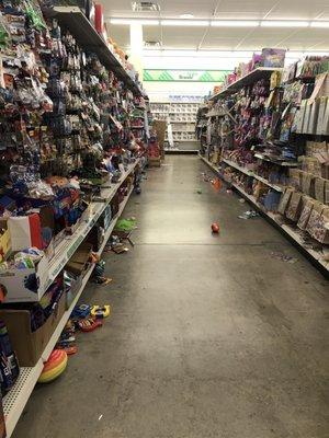 Toy aisle