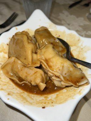 Hot Oil Dumplings