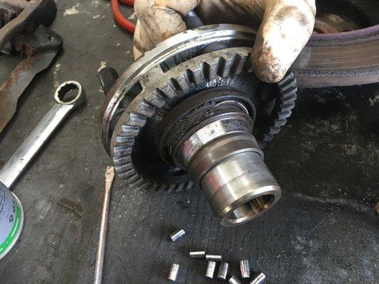 Subaru wheel bearing failure