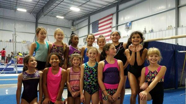 Kids form great teamwork habits at Black Hills Gymnastics.