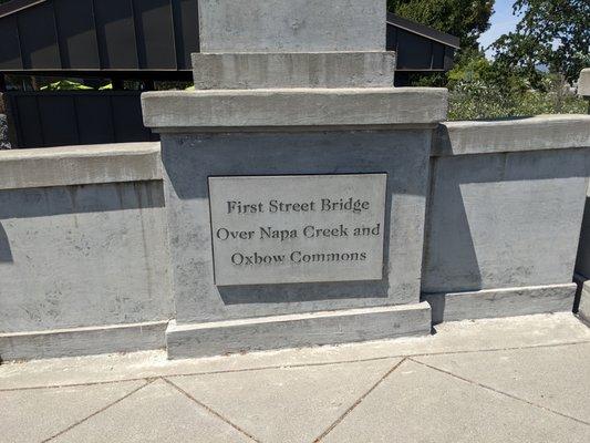 First Street Bridge, Napa