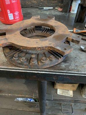 Ag clutch rebuilding